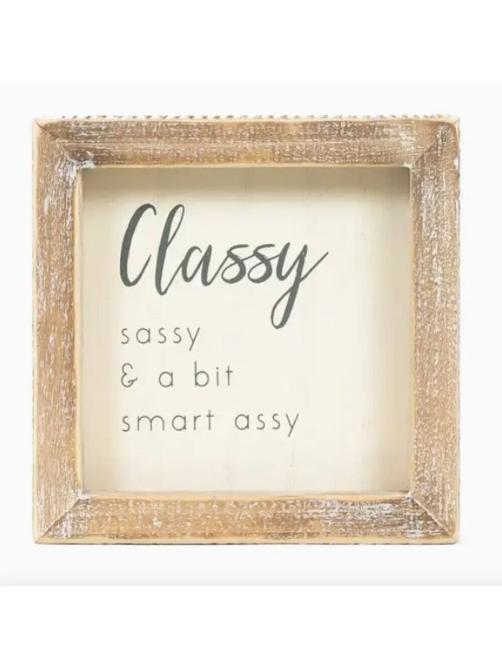 ($10) Classy Sign - Picture 1 of 1